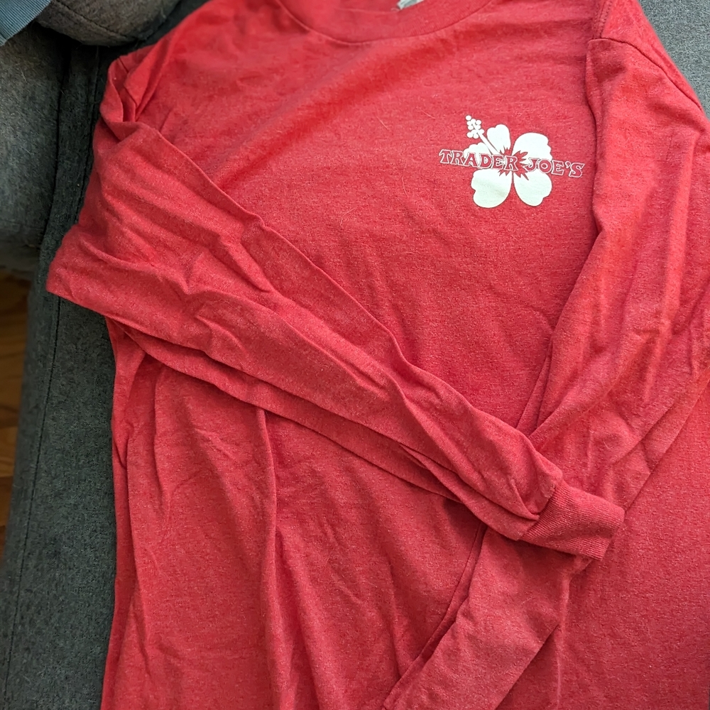 Trader Joe's long sleeved t shirt